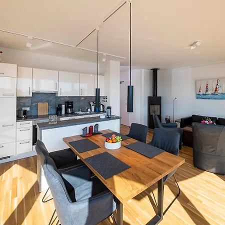 Penthouse Bruecke - B11 Apartament Kappeln
